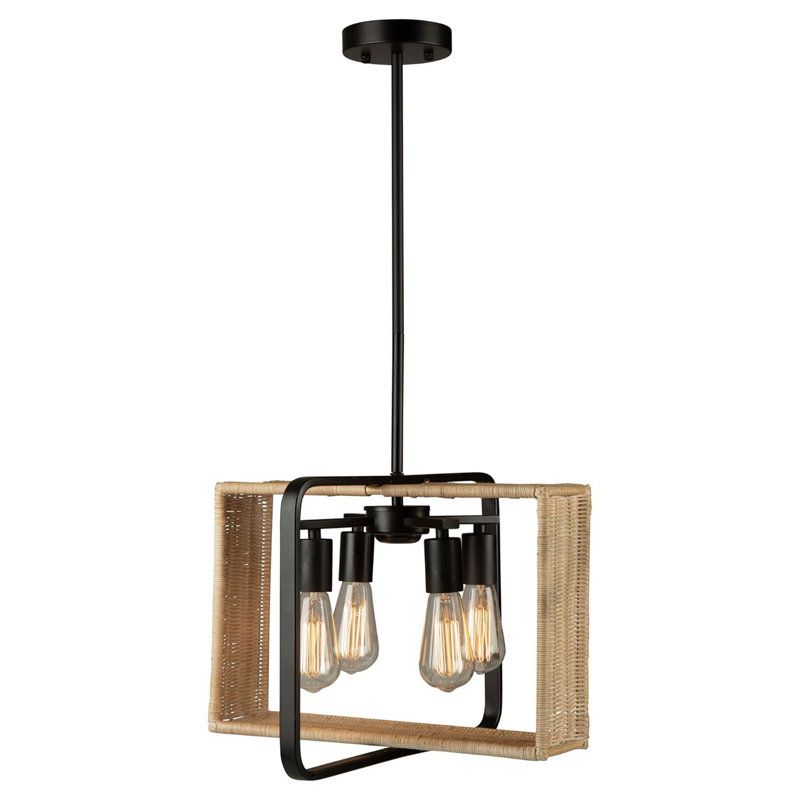 4 - Light Black Unique/Statement Pendant
