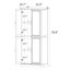  Armoire de rangement réglable Hailiey-2779102