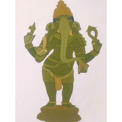 Ganesha - Siddhi Vinayak | Acrylique sur toile | Par Tailor Srinivas