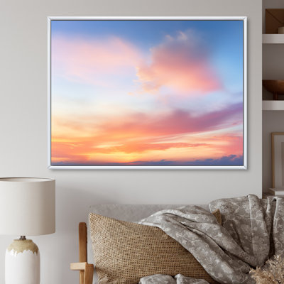 Cotton Candy Skies 3 - Sky, art mural