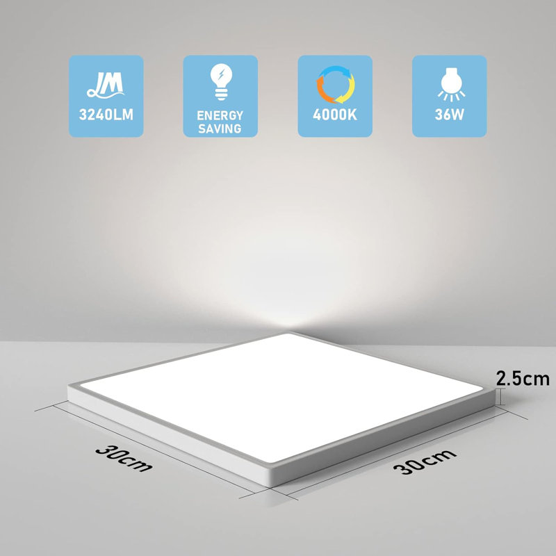 Jacovian Acrylic LED Flush Mount