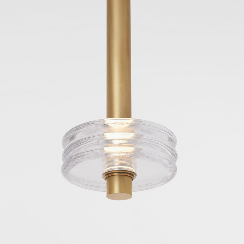 Laurel Pendant, 94.8" H x 8" W x 8" D
