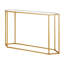 121.9cm Glass Top Console Table-59555916
