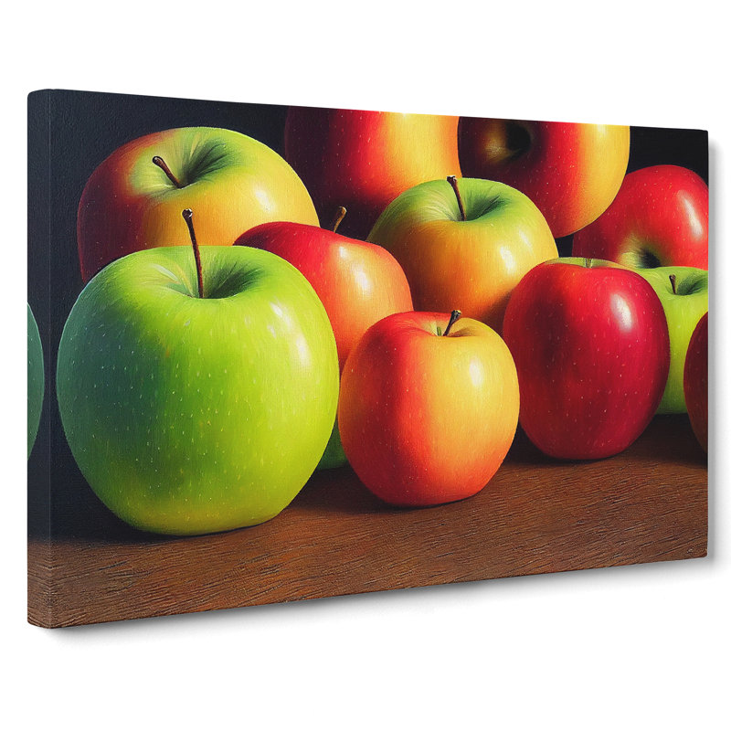 Selection Of Apples Vol.3 - Wrapped Canvas, 35cm H x 50cm W x 3cm D