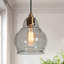 Luminaire suspendu simple à 1 lumière Ahlanni