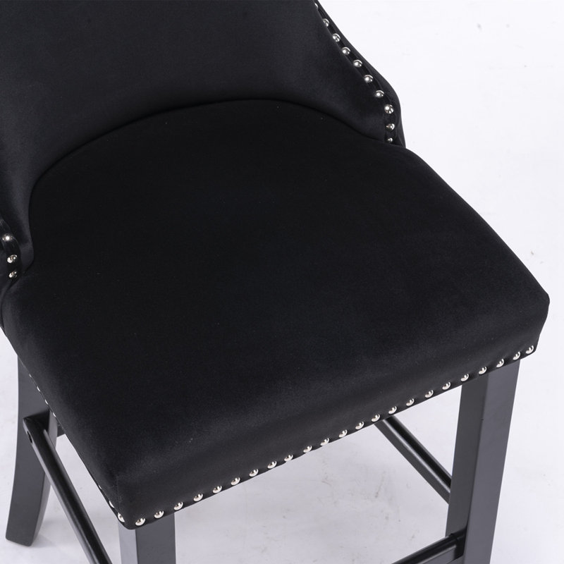 Tabouret Jaleeya, Noir