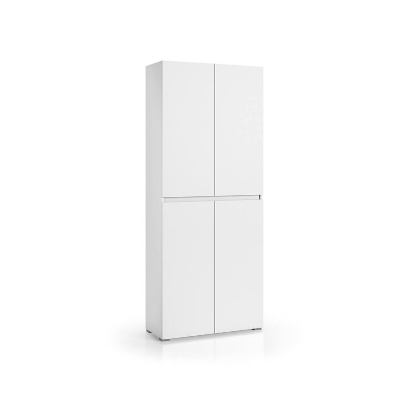 Anrey Manufactured Wood Wardrobe, White
