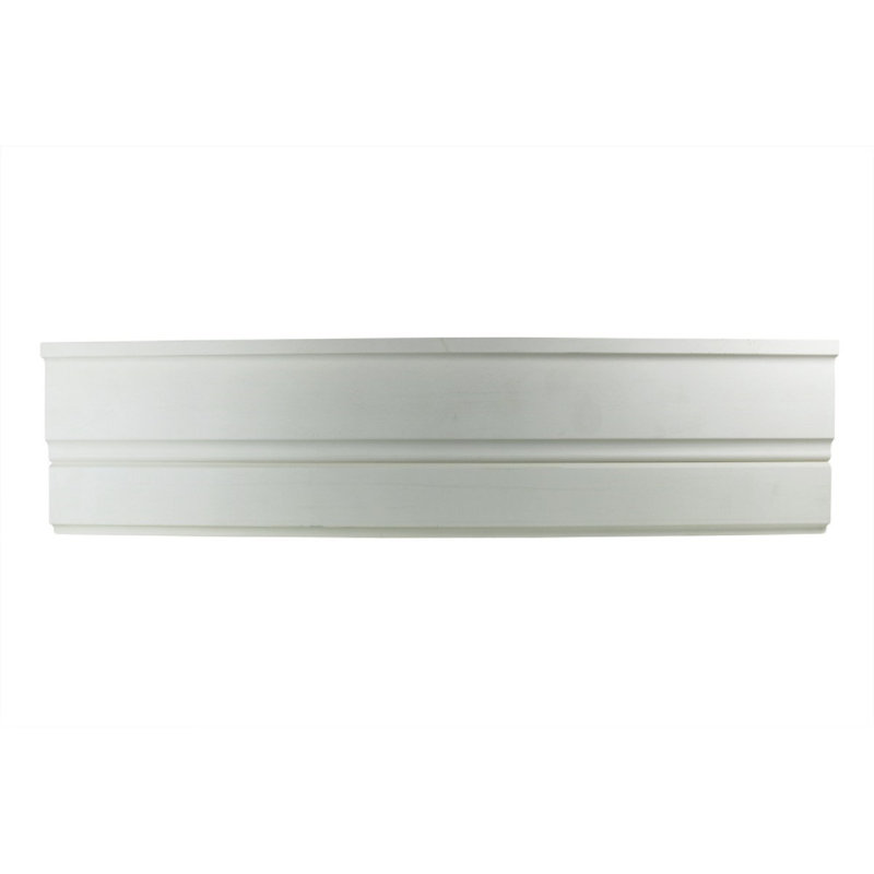 Matte White Urethane Crown Moulding 96" x 5.25"
