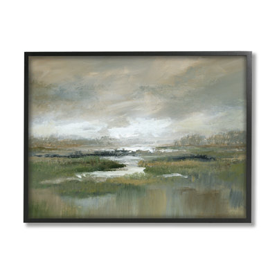 Au-668-Giclée, ruisseau, paysage naturel par Nan Peinture