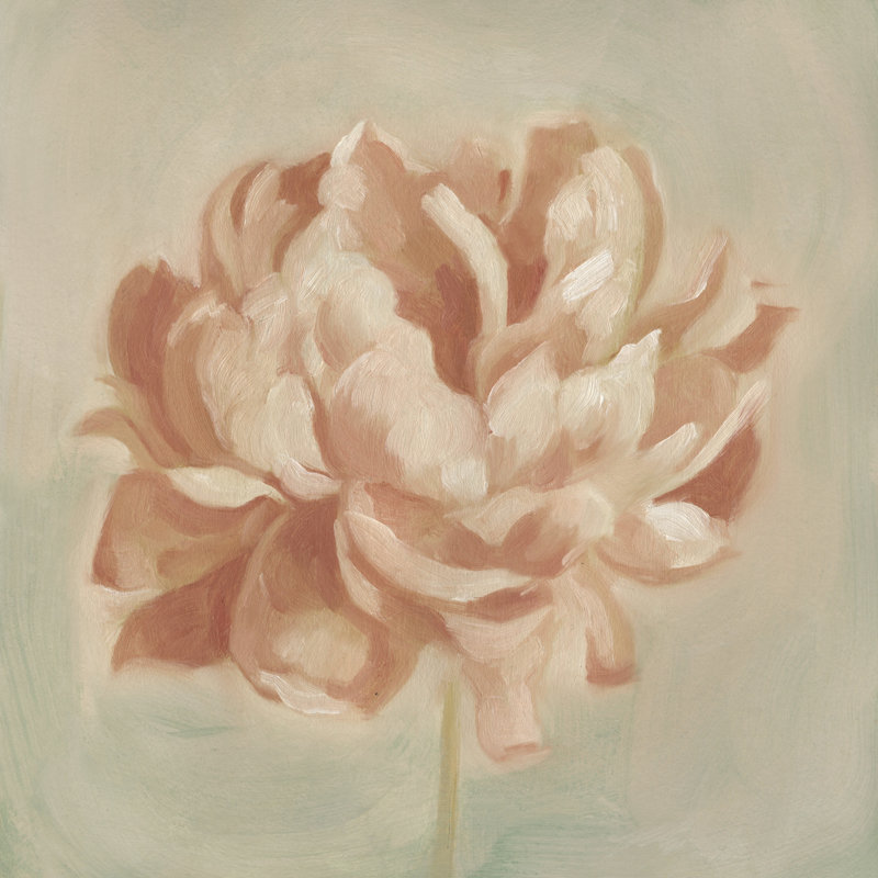 Pivoine de printemps II, H 36 po x l 36 po x P 1,25 po