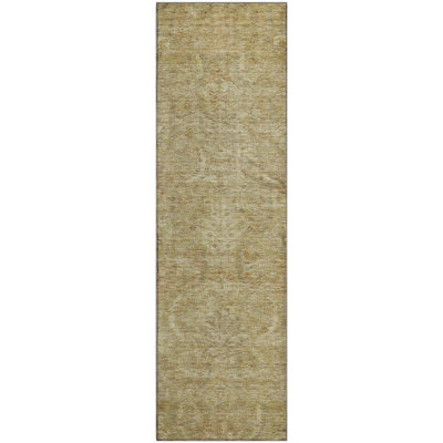 Premium Machine Washable Dahl AMF1082 Damask Rug