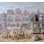 Papier peint mural européen Pastel Architecture