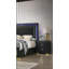 Table de chevet noire 1pc