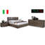 Silver Birch Bedroom Set With Double Dresser-391939650-391939653