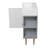 21.6" Vanity Base Only, Open Shelf On The Right, Matt Grey-318161379
