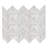 1x6 IMPERIAL WHITE HERRINGBONE HONED