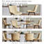 Chaises de salle à manger rembourrées en similicuir Heitger-787020011