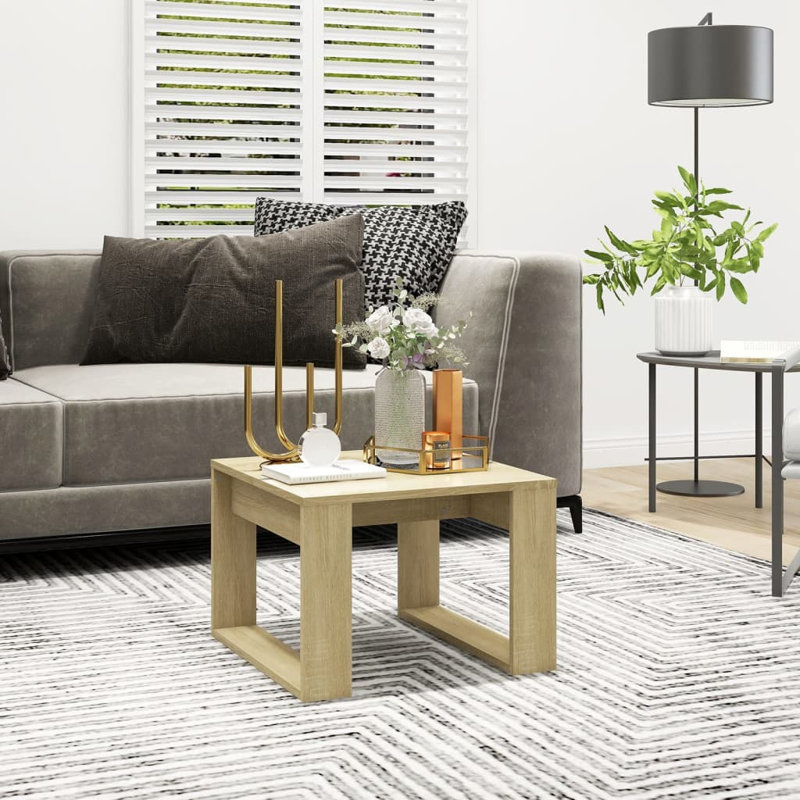 Gmur Sled End Table, Sonoma Oak, Sonoma Oak