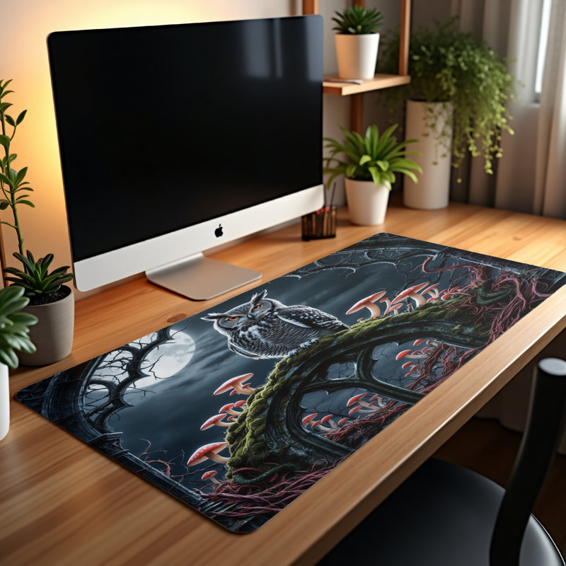 Polyester Desk Pad, 31.5x15.5