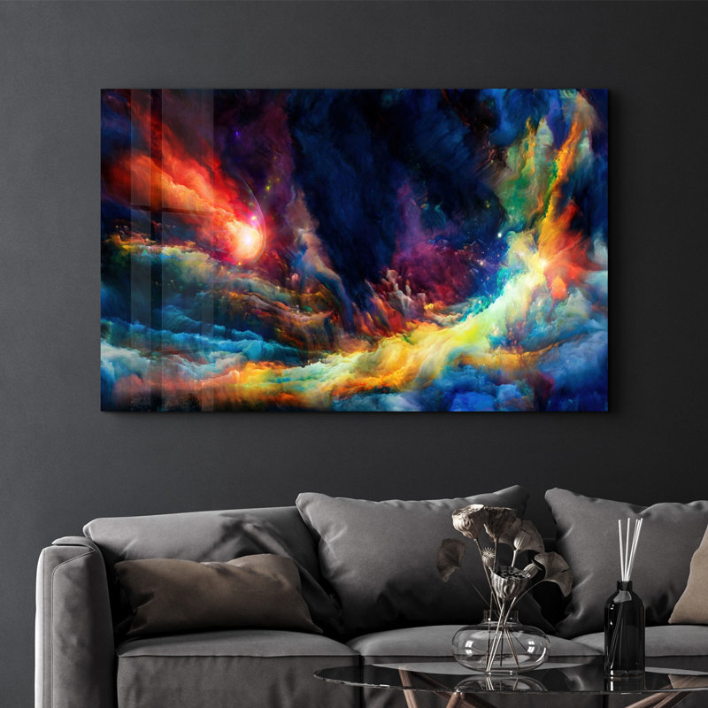 Decorative Tempered Glass Painting