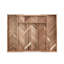 Solid Wood Rectangle Utensil Storage Set