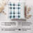 Blue Winter Plaid IV Modern