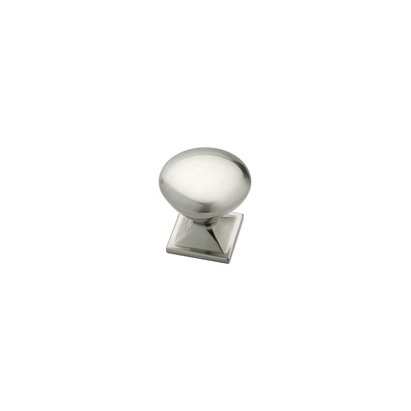 (Paquet de 5) Poignée de base carrée 1-1 / 4 po Southampton, Nickel satiné