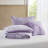 4 PCS King/Cal King Seersucker Quilt Set With Throw-127347824
