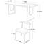 Combinaison table et chaises rectangulaire-665184601