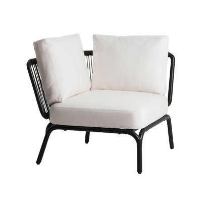 Chaise de patio avec coussins Yland