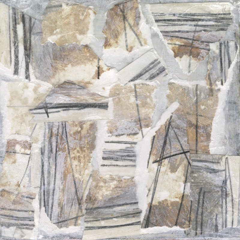 Neutral Reconstructions II by Jodi Fuchs - Wrapped Canvas Painting, 91cm H x 91cm W