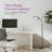 Litespan Slim 55 in. Industrial Dimmable LED Directional Task Floor Lamp-62954092