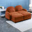 Canapé modulaire moderne en tissu Cloud Comfort