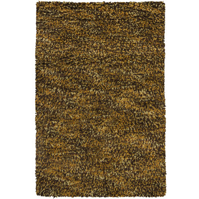 Tapis en laine à poils longs tissé à la main Salzer Authentic