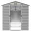 Brityn Garden Shed 191x640x198 cm Galvanised Steel-412168996