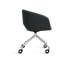 Chaise de travail hôte en velours tempête-93525274