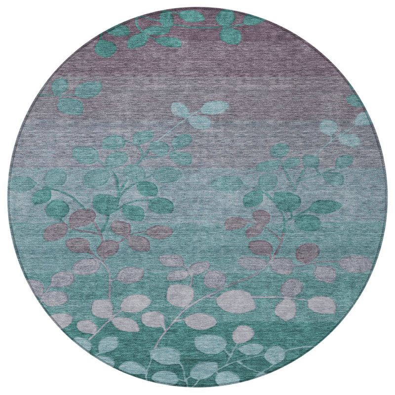 Tapis d'intérieur rond 8 pi
