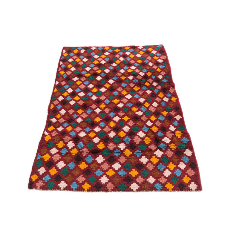 Tapis bordeaux Neela