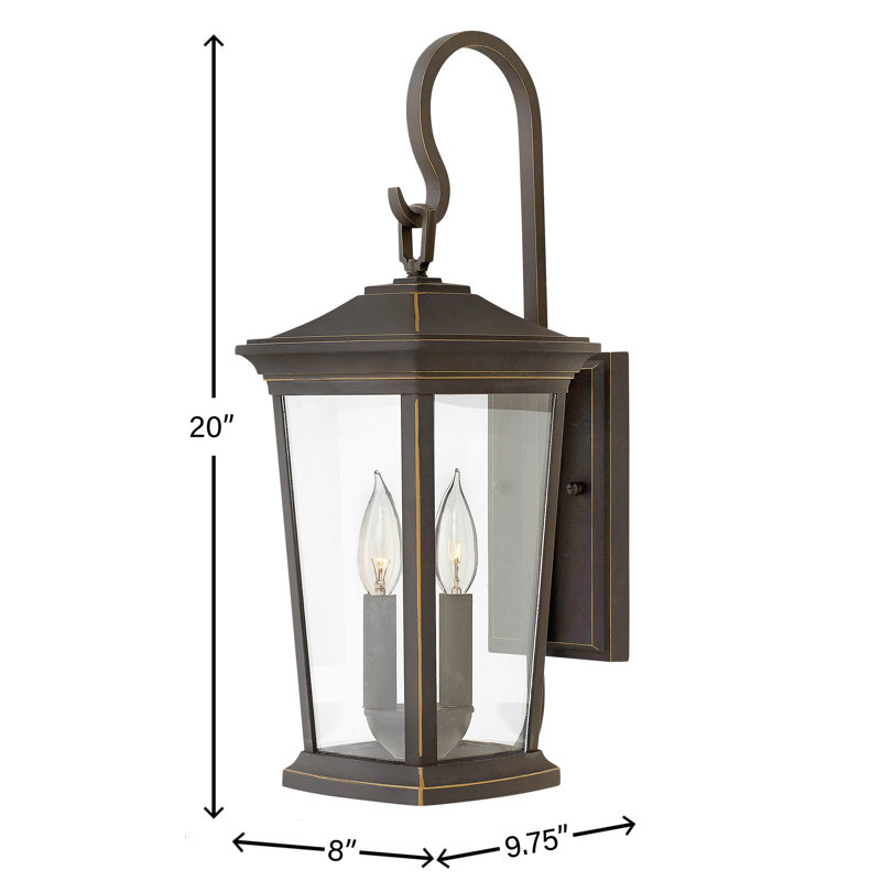 Bromley 2-Light Outdoor Wall Lantern