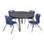 Ensemble de table de salle à manger et de chaises 12 po Kee-73411877-93832789-93832800