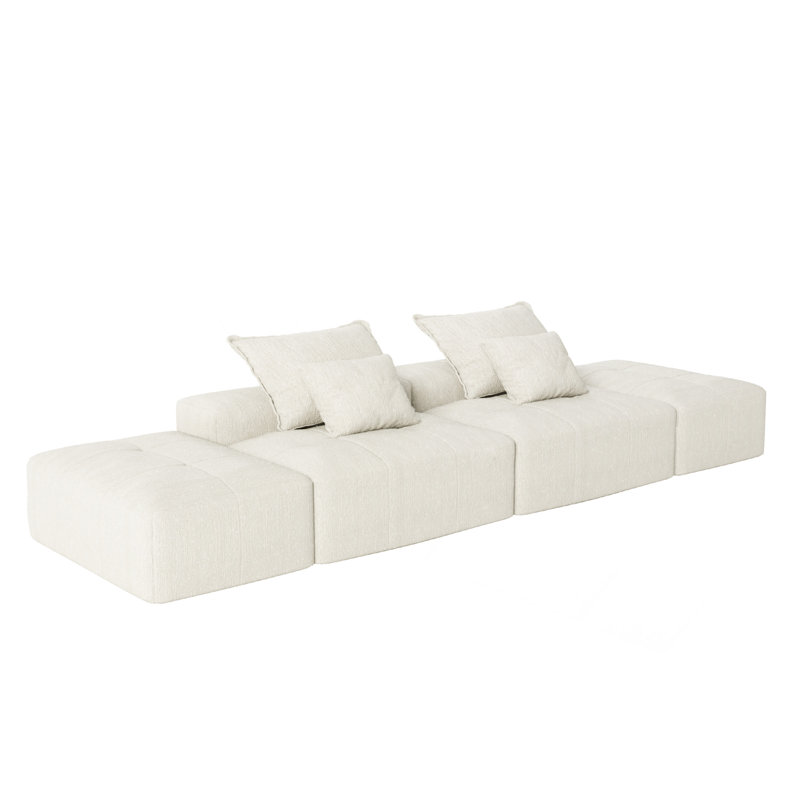 Canapé modulaire surdimensionné Modern, 2, Beige