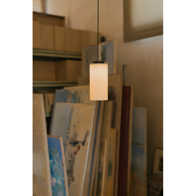 Cirio Simple, Black, Porcelain, 126.8" H x 3.9" W x 3.9" D
