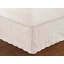 Greenland Home Fashions Paisley Quilted Bed Skirt Full 54x75+18 Ivory Cotton 18" Drop Tailored Design-922942166-922942165