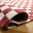 Leidi Ebony Hand Tufted Wool/Cotton Geometric Rug in Red/Ivory-1617582301