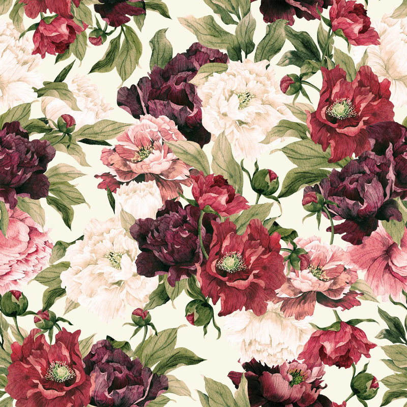 Peel & Stick Wall Mural, 10.42' W x 10.42' L