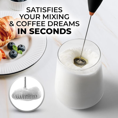 Zulay Kitchen Executive Series Ultra Premium Gift Milk Frother For Coffee - Deluxe