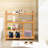 11 Pair Solid Wood Shoe Rack
