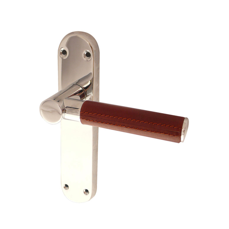 Ascot Latch Furniture Door Handle, Polished Chrome
