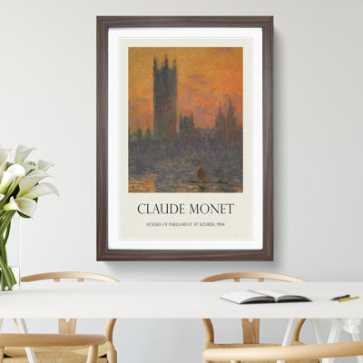 Houses of Parliament in London Vol.2 by Claude Monet - Picture Frame Painting