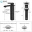 Robinet de vasque de salle de bain monotrou Waterfall